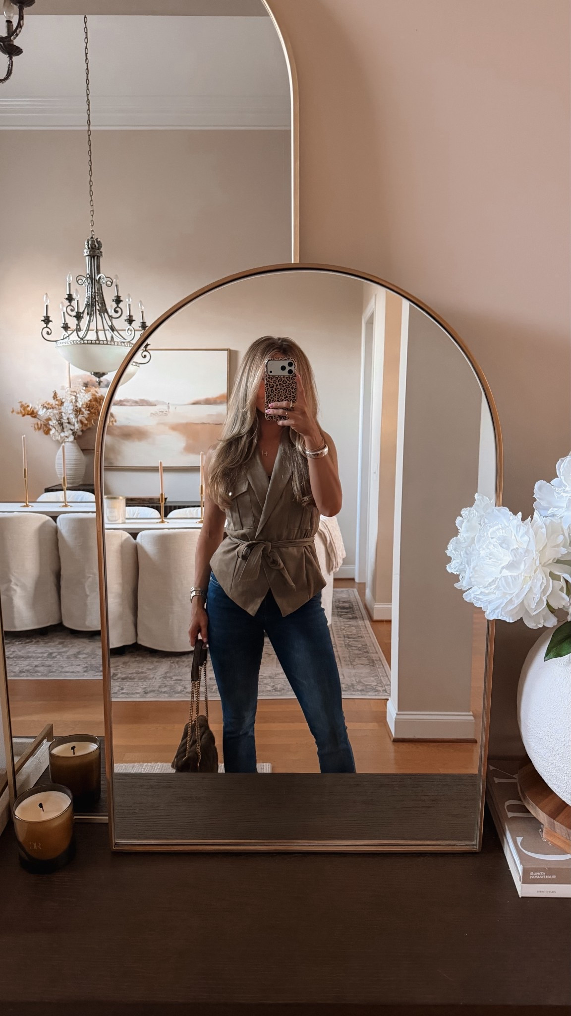 dinner outfit 🤍 wearing size small in this revolve vest! 

belted vest top, belted blazer vest, sleeveless blazer outfit, neutral vest outfit, taupe vest top, casual chic outfit, everyday outfit idea, skinny jeans outfit, denim outfit, elevated casual look, classic style outfit, neutral outfit inspiration, fall casual outfit, effortless everyday style, polished casual outfit, chic denim outfit, neutral capsule wardrobe pieces

#LTKgrwm #LTKdayinmylife #LTKootd