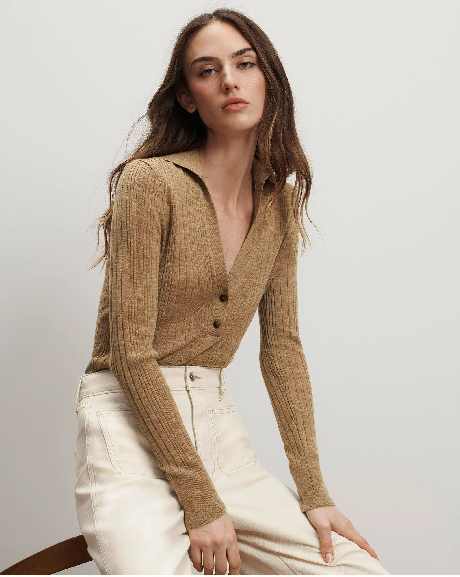 Rouni Merino Wool Pullover | Veronica Beard