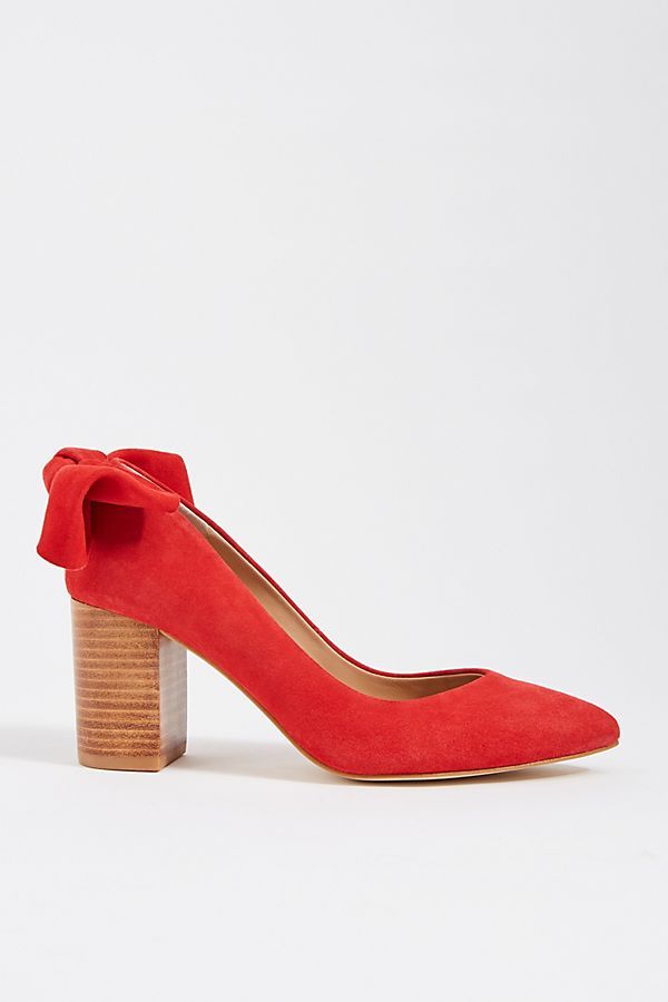 Anthropologie Bow-Tied Heels | Anthropologie (US)