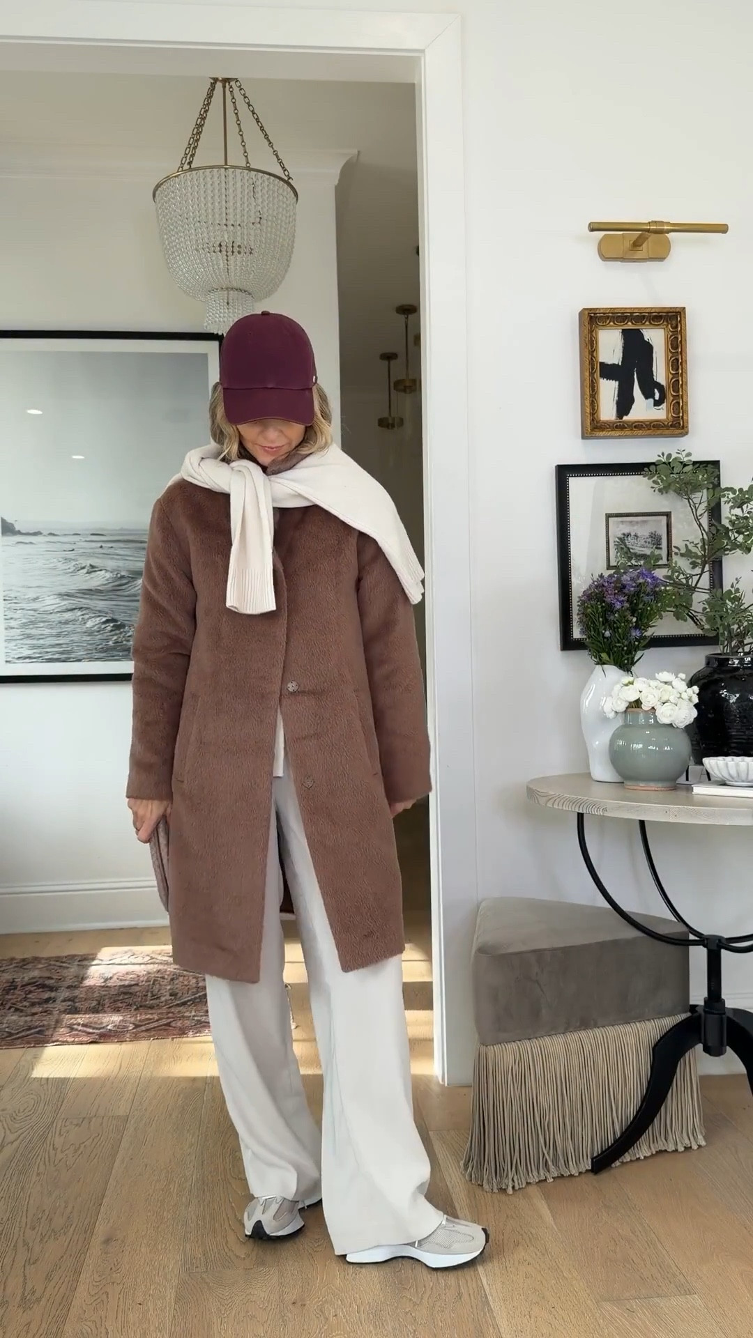 Proof you don’t have to spend a ton to buy high quality pieces! I’m 5’6’’.

-This alpaca-wool coat was an immediate yes! Wearing size XS
-Love an all black look! My cardigan is another look for less I’m very impressed with. Cardigan is a S, and pants ran TTS.
-All ivory always looks so chic. Cable knit cardigan is a S. Ivory pant is TTS.
-Mocha brown tones with a look for less cashmere structured cardigan and brown jeans that are selling quickly. I’m wearing XS, if you want a longer sleeve length size up. Brown jeans I’m wearing a 30 inch length, and I size up one size.

#QuincePartner @onequince

#LTKootd #LTKOver40 #LTKSeasonal