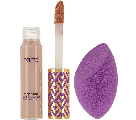 tarte Shape Tape Concealer with Sponge | QVC