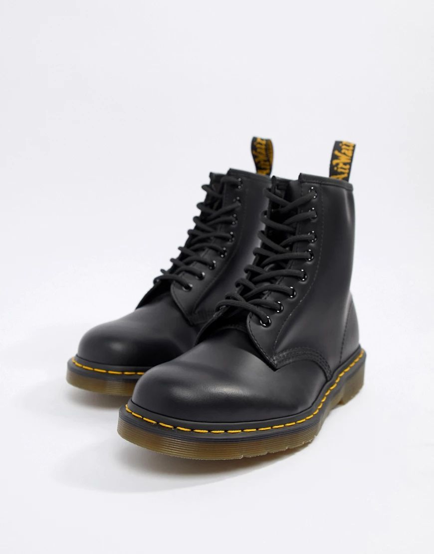 Dr Martens 1460 8-eye boots in black 11822006 | ASOS (Global)