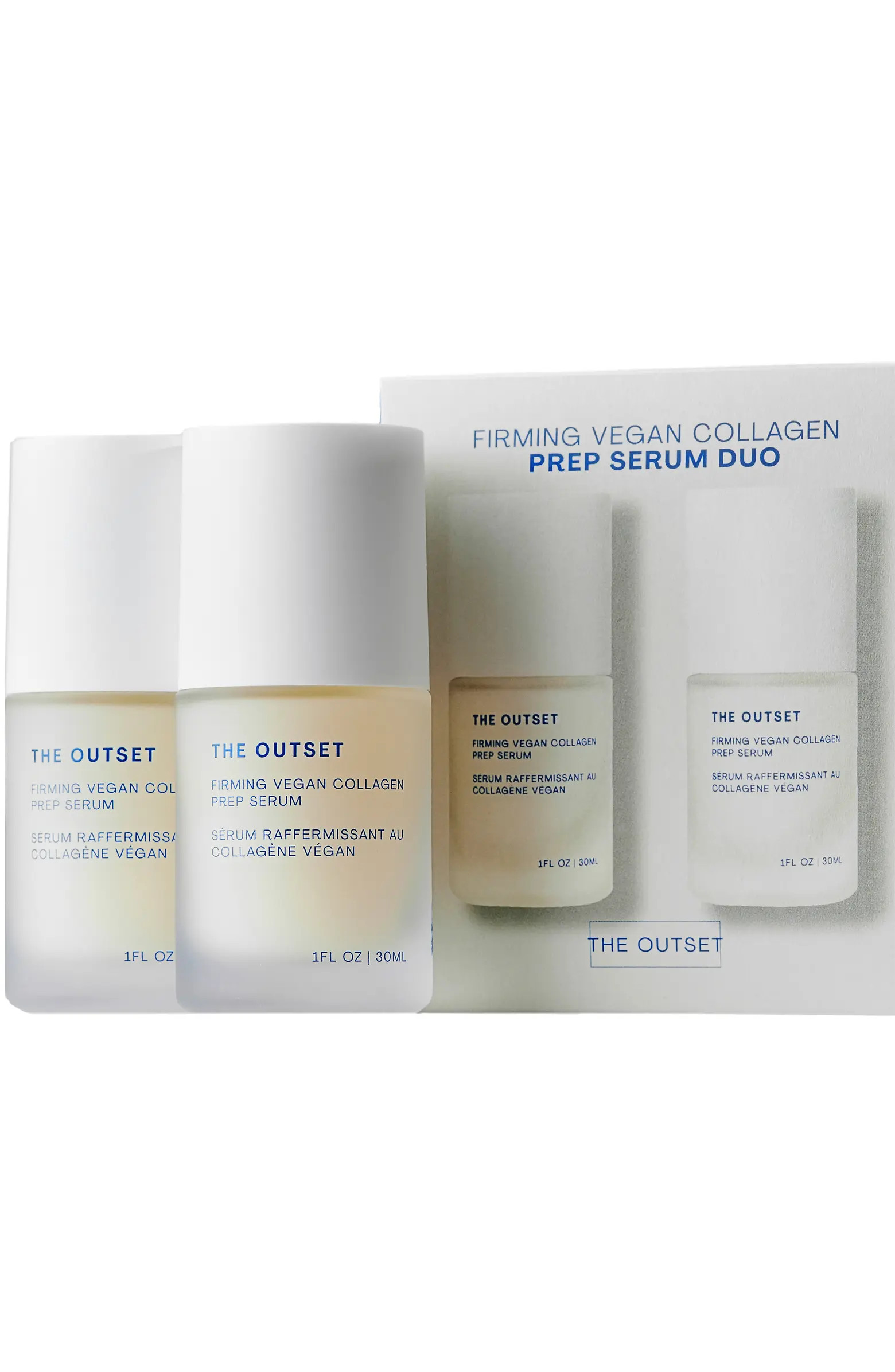 The Outset Firming Vegan Collagen Prep Serum Duo $92 Value | Nordstrom | Nordstrom