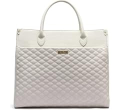 Monaco Tote Bag by Luli Bebe - Women's Designer Luxury Vegan Leather Tote Bag Large, Ladies Weeke... | Amazon (US)