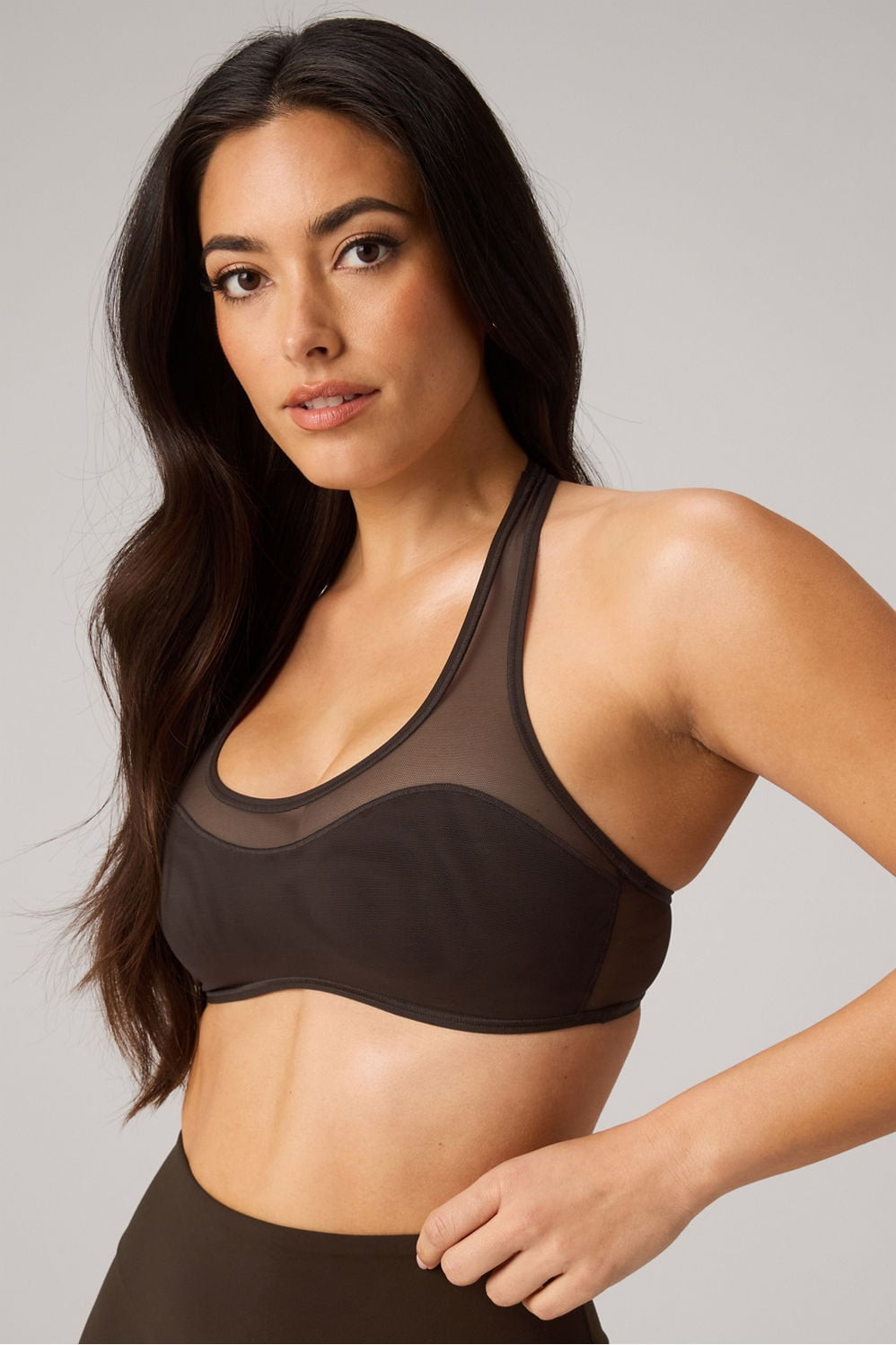 Mesh Low Impact Bralette | Fabletics