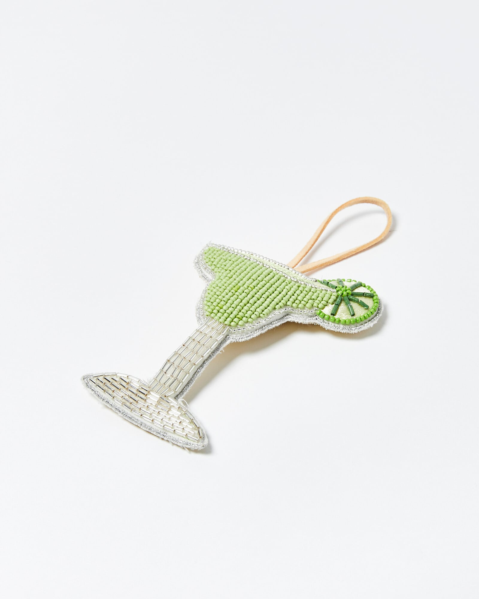 Margarita Green Beaded Christmas Tree Decoration | Oliver Bonas | Oliver Bonas (Global)