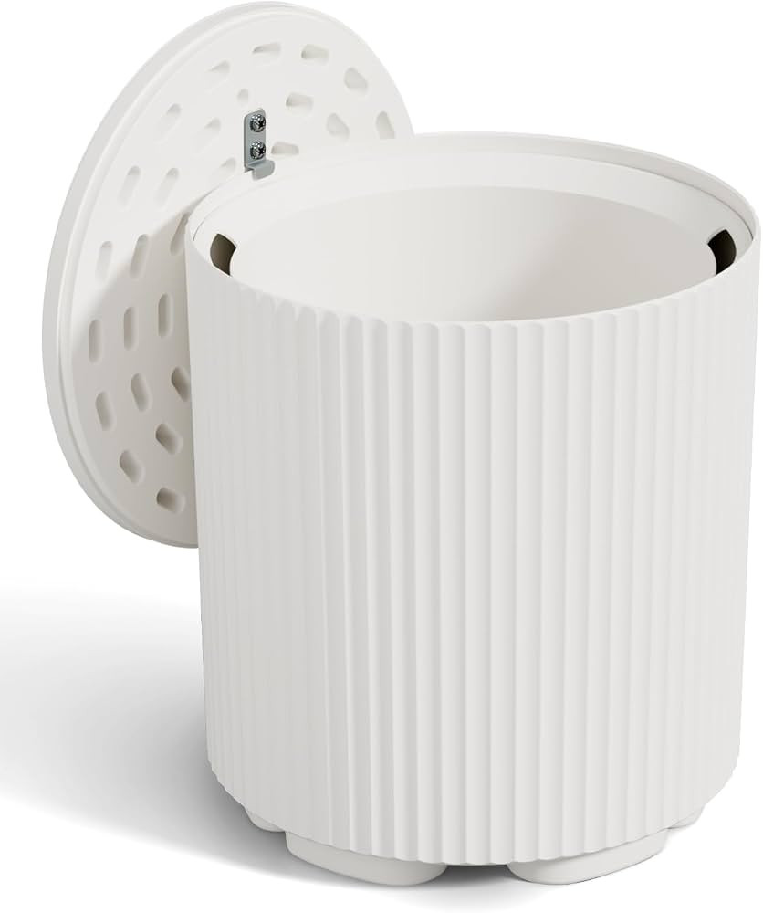 NAYSAYE 16.65''Outdoor Cooler Side Table - 2 in 1, Portable Ice Bucket Cooler Table, Outdoor Side... | Amazon (US)