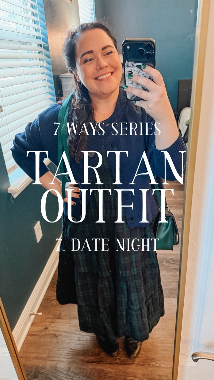 Styling Tartan for a Date Night Out ✨ If you love tartan as much as I do, this one is for you! 🎉

For my next tartan styling installment, I’m sharing my go-to date night look, featuring a festive Nap Dress in blackwatch tartan. This dress is great for any dressier outings you have, and is so easy to layer with a cozy sweater and your favorite accessories. Personally, I styled it with my little gold sweetheart necklace, classic diamond hoop earrings, and topped it off with a simple hair bow. I tied the look together with my mules (I found a great affordable style that I’m linking with this look!!) and my Islander tartan crossbody purse, which I got on my honeymoon in Scotland — can never have too much tartan! 

What do you think of this look?

#LTKPetite #LTKSeasonal #LTKHoliday