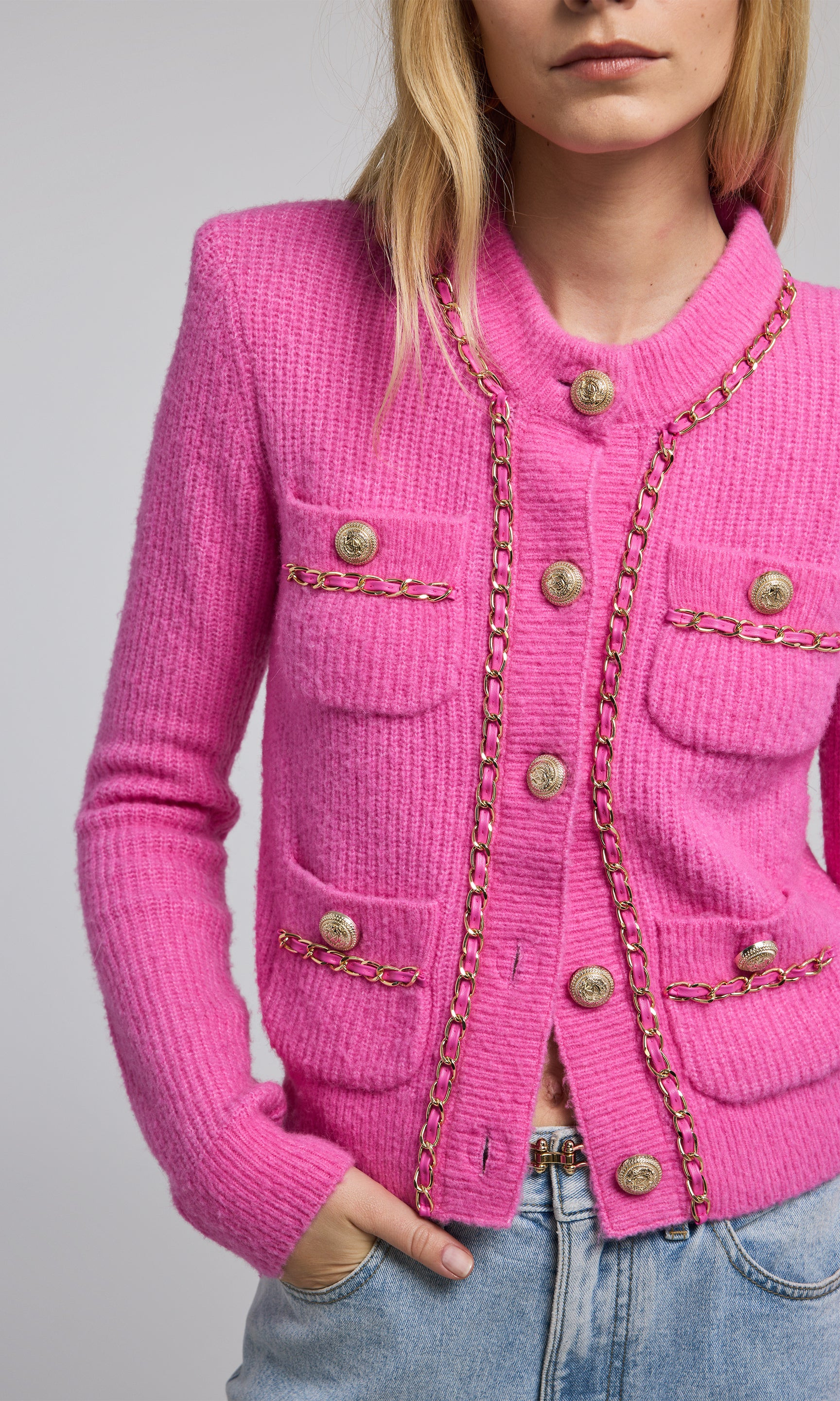 Selma Chain Cardigan | Generation Love