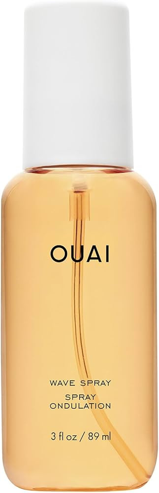 OUAI Travel Size Wave Spray - Texture Spray for Hair with Coconut Oil and Rice Protein - Adds Tex... | Amazon (US)