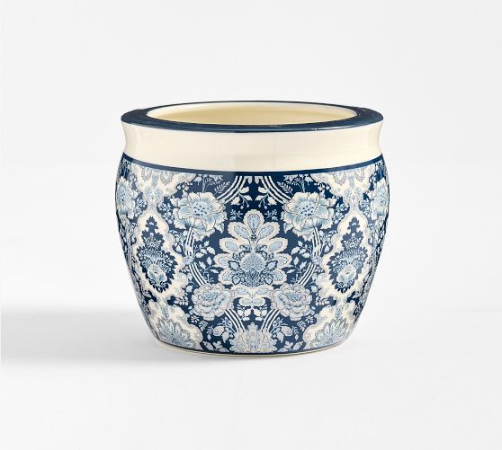 Kravet Arboretum Cachepot | Pottery Barn (US)