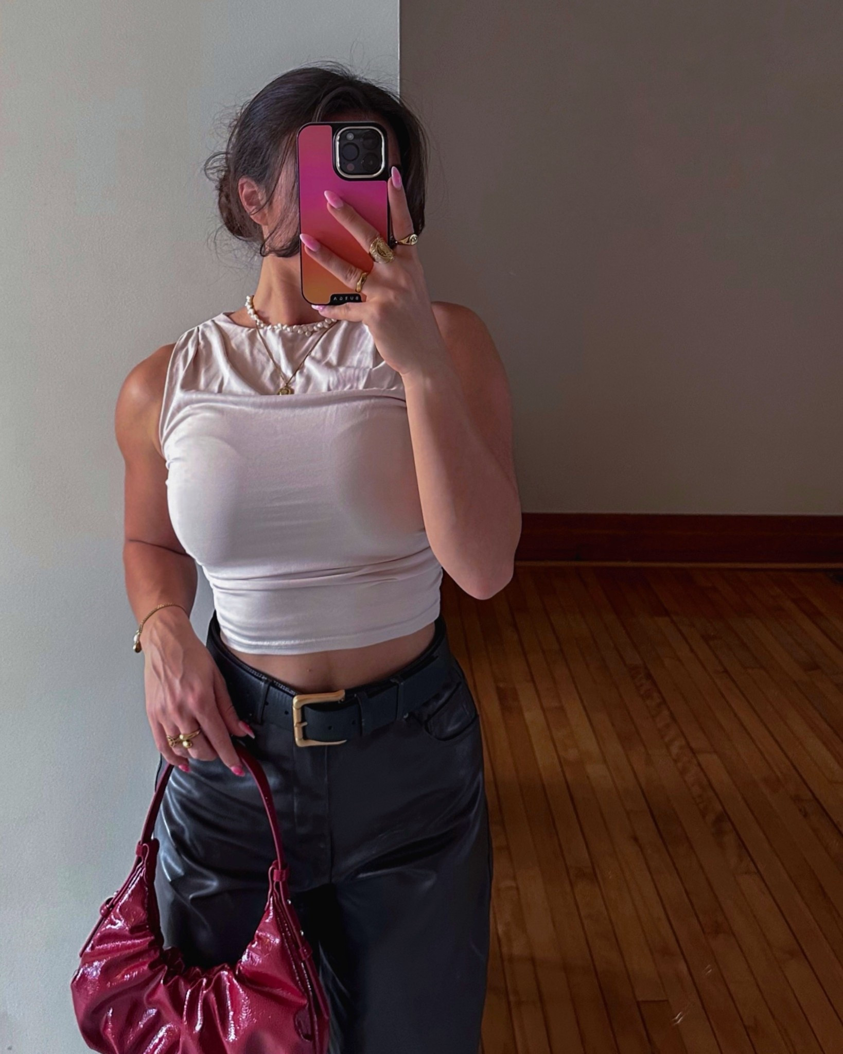 outfit for high tea 🫖 galentines date 💌

pants and bag are old zara