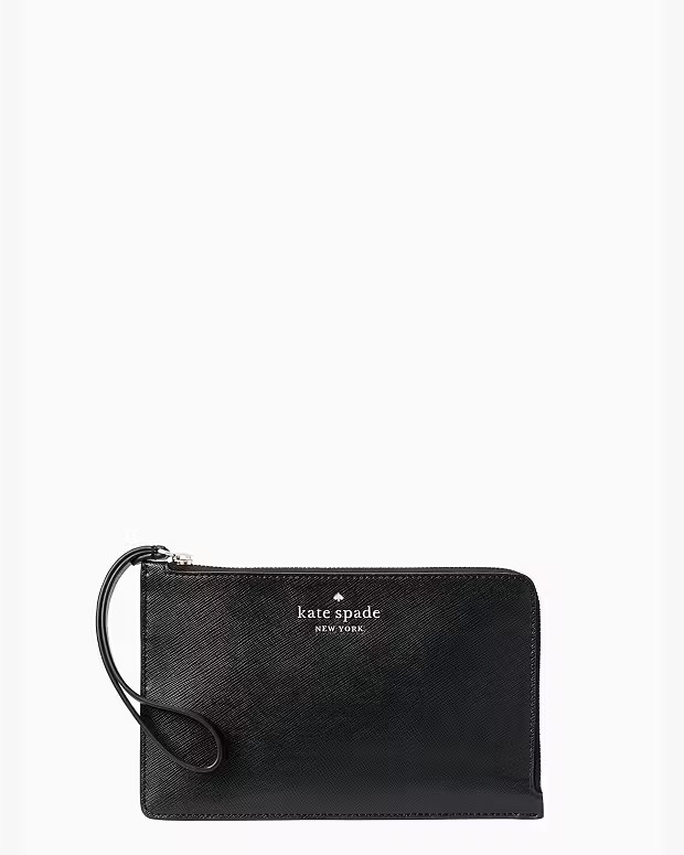 Staci Medium L Zip Wristlet | Kate Spade Outlet