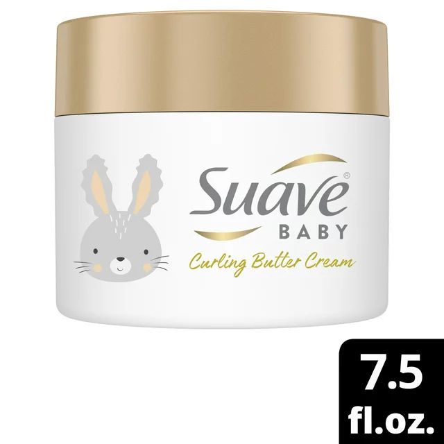 Suave Baby Curling Butter Cream with Coconut Oil, Chamomile & Shea Butter, 7.5 oz | Walmart (US)