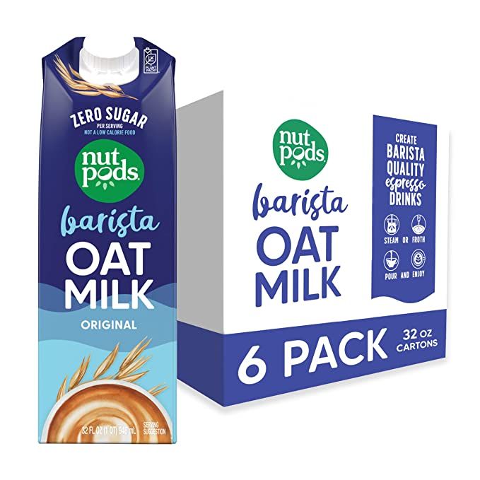nutpods Original Barista Oat Milk - Sugar Free Non Dairy Milk Made from Oats - Keto Oatmilk Baris... | Amazon (US)