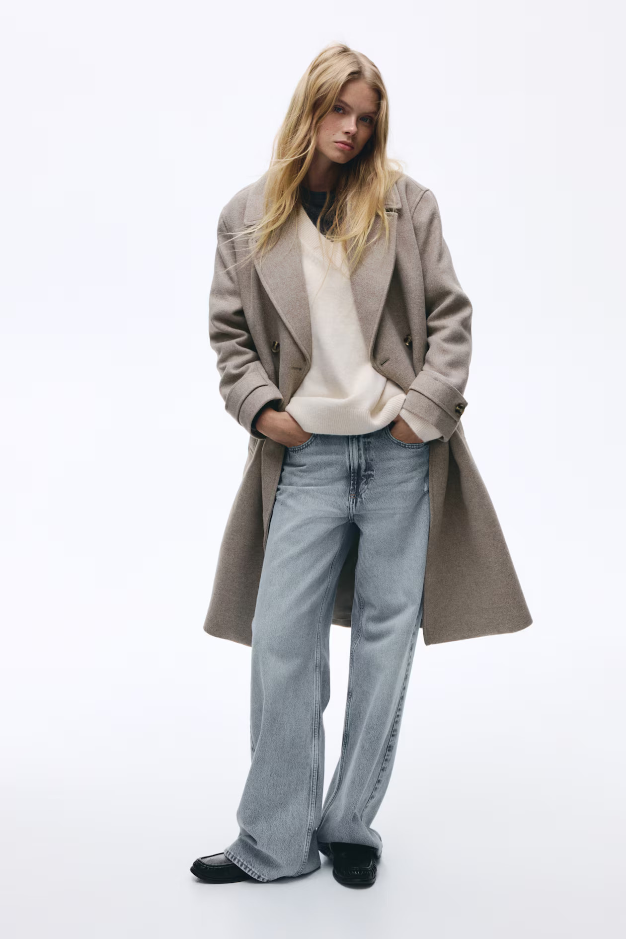 Double-Breasted Coat | H&M (US + CA)