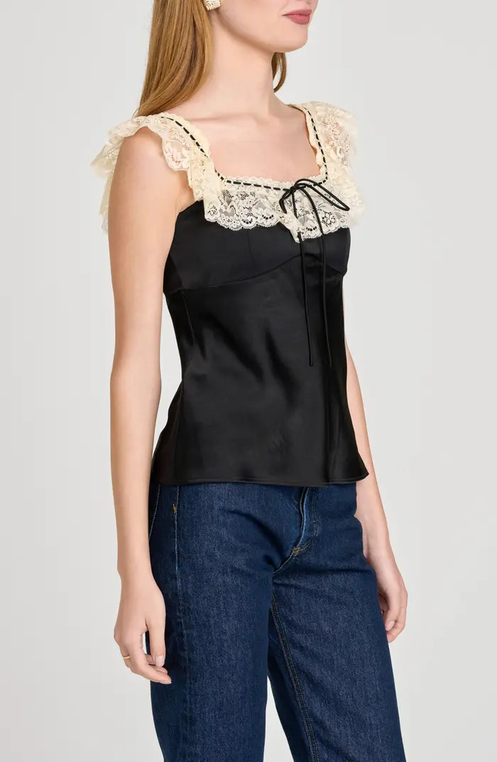 WAYF Ella Lace Trim Camisole | Nordstrom | Nordstrom