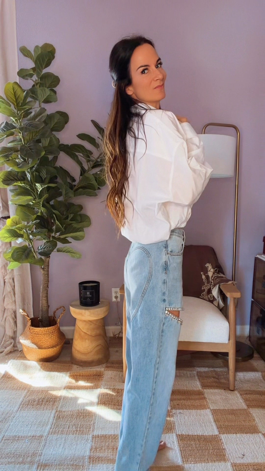 If you know, you know… I’m a forever denim connoisseur and yes, this addiction runs deep 😏👖

Wearing XS top and 24 denim

These jeans? Cream of the crop. Top of the list. Elite status.

The fit, the details, the attitude — they instantly shot to #1 in my closet and I’m officially obsessed. Dressed up, dressed down, errands or cocktails… they’re the star every single time ⭐️

Paired with this adorable cropped button-up and suddenly it’s giving effortless, cool-girl, main-character denim energy. Trust me… once you try them, there’s no going back.



#DenimObsessed #JeanConnoisseur #DenimAddict #CoolGirlStyle #EverydayChic #EffortlessStyle #FashionOver40 #StyleAtAnyAge #ElevatedCasual #LTKStyle #LTKFinds #NicoleColeeStyle #WardrobeStaples #DenimLove #nicolecolee #fashionblogger #styleblogger 



#LTKGiftGuide #LTKdayinmylife #LTKHoliday