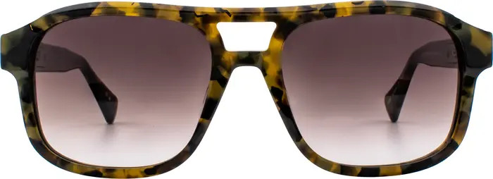 AllSaints Enzo 54mm Aviator Sunglasses | Nordstrom | Nordstrom