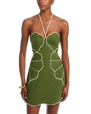 Asymmetric Neck Mini Dress | Bloomingdale's (US)