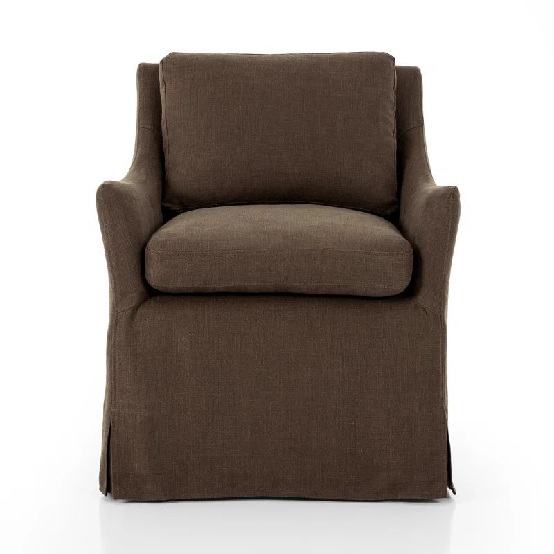 Brenston Linen Upholstered Armchair | Wayfair North America