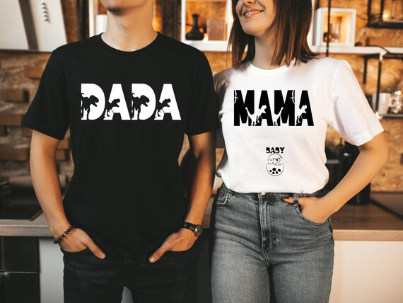 Baby Dino Shirts Pregnancy Announcement Shirt Matching | Etsy | Etsy (US)