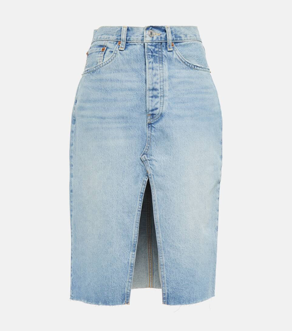 Denim midi skirt | Mytheresa (US/CA)