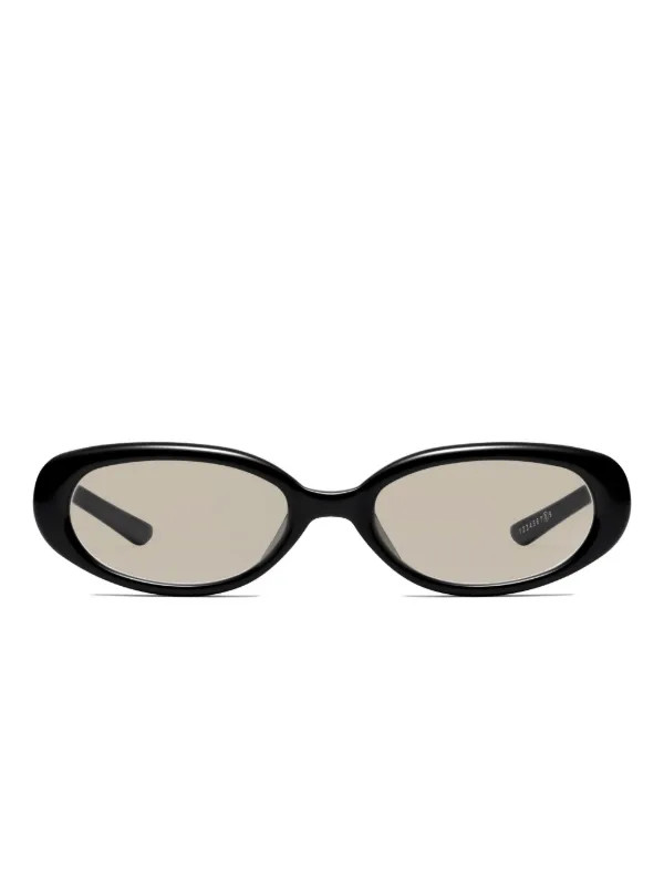 Maison Margiela x Gentle Monster Sonnenbrille Mit Ovalem Gestell | Schwarz | FARFETCH DE | Farfetch Global