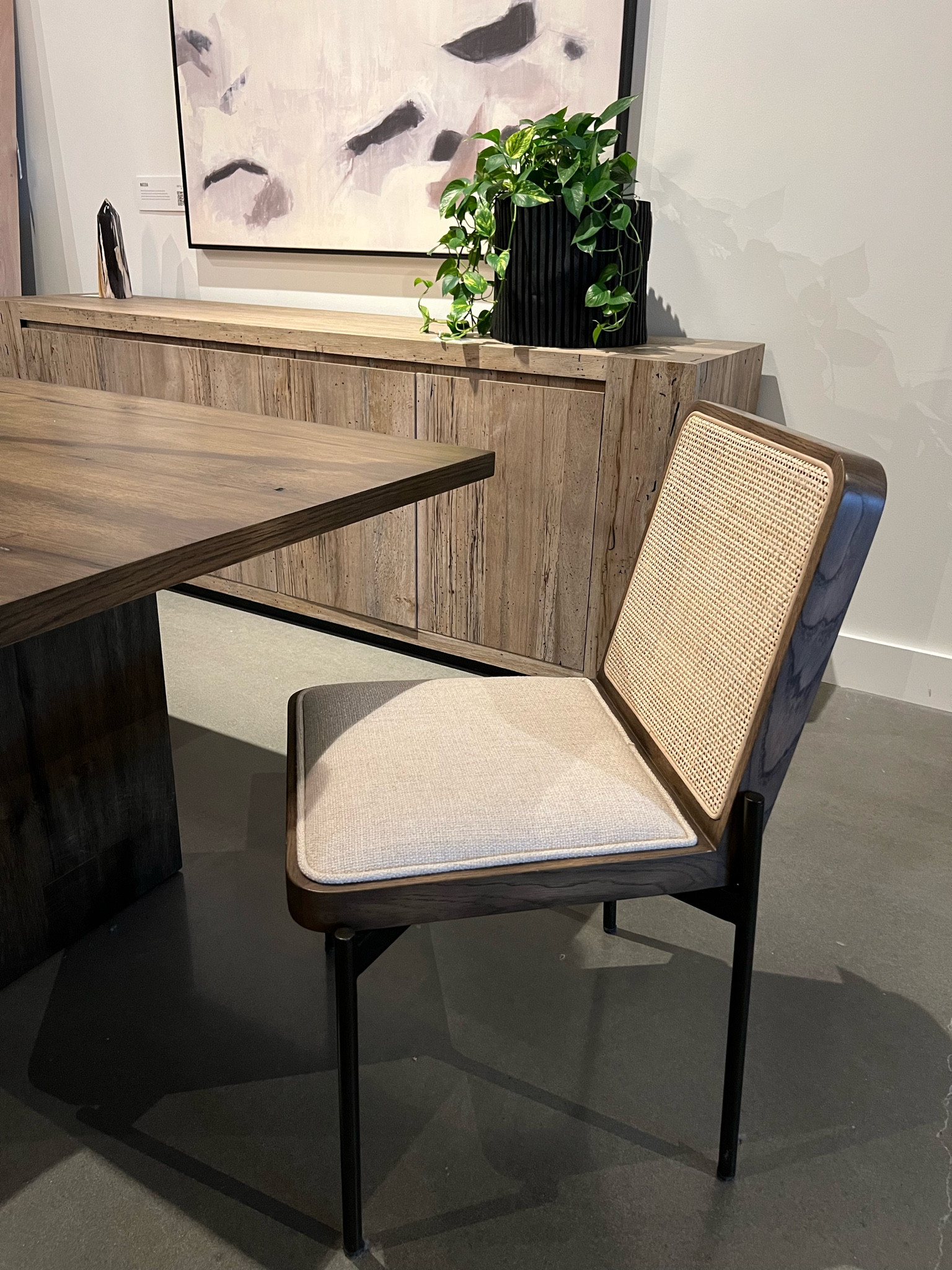 I love this dining chair sooo much! It can work in so many different styles. I have linked multiple websites so you can find the best price! 

organic modern, transitional, vintage, cane dining chair, comfortable dining chair 

#LTKhome #LTKstyletip