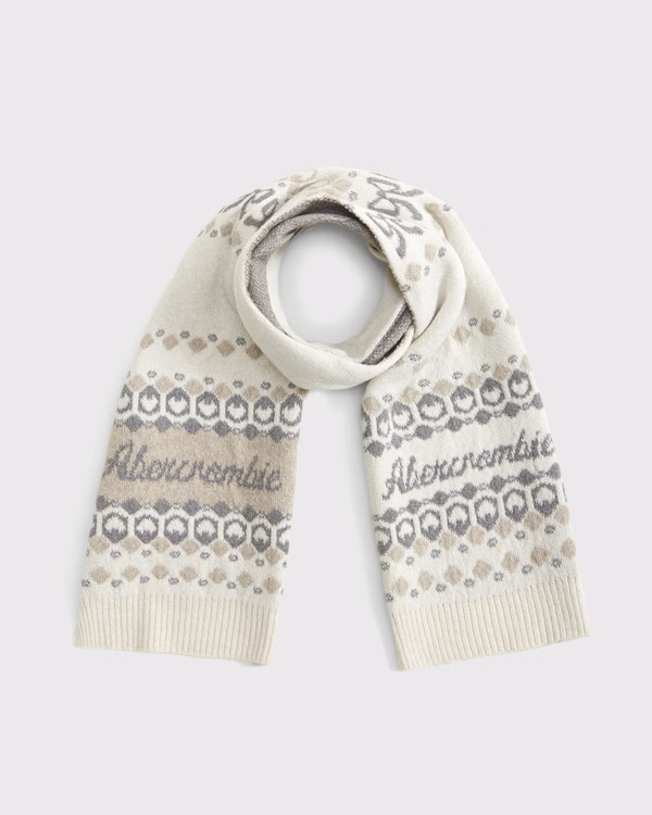 logo scarf | Abercrombie & Fitch (US)