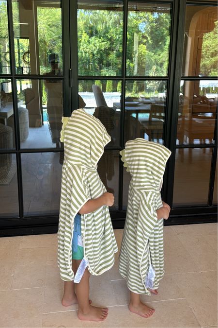Hooded ponchos are from Sunnylife- bought them directly from their site (brand isn’t on LTK). Linking similar options too! PS- we also have the blue stripe ones from H&M are they are really cute! 

#LTKKids #LTKSwim #LTKFindsUnder50