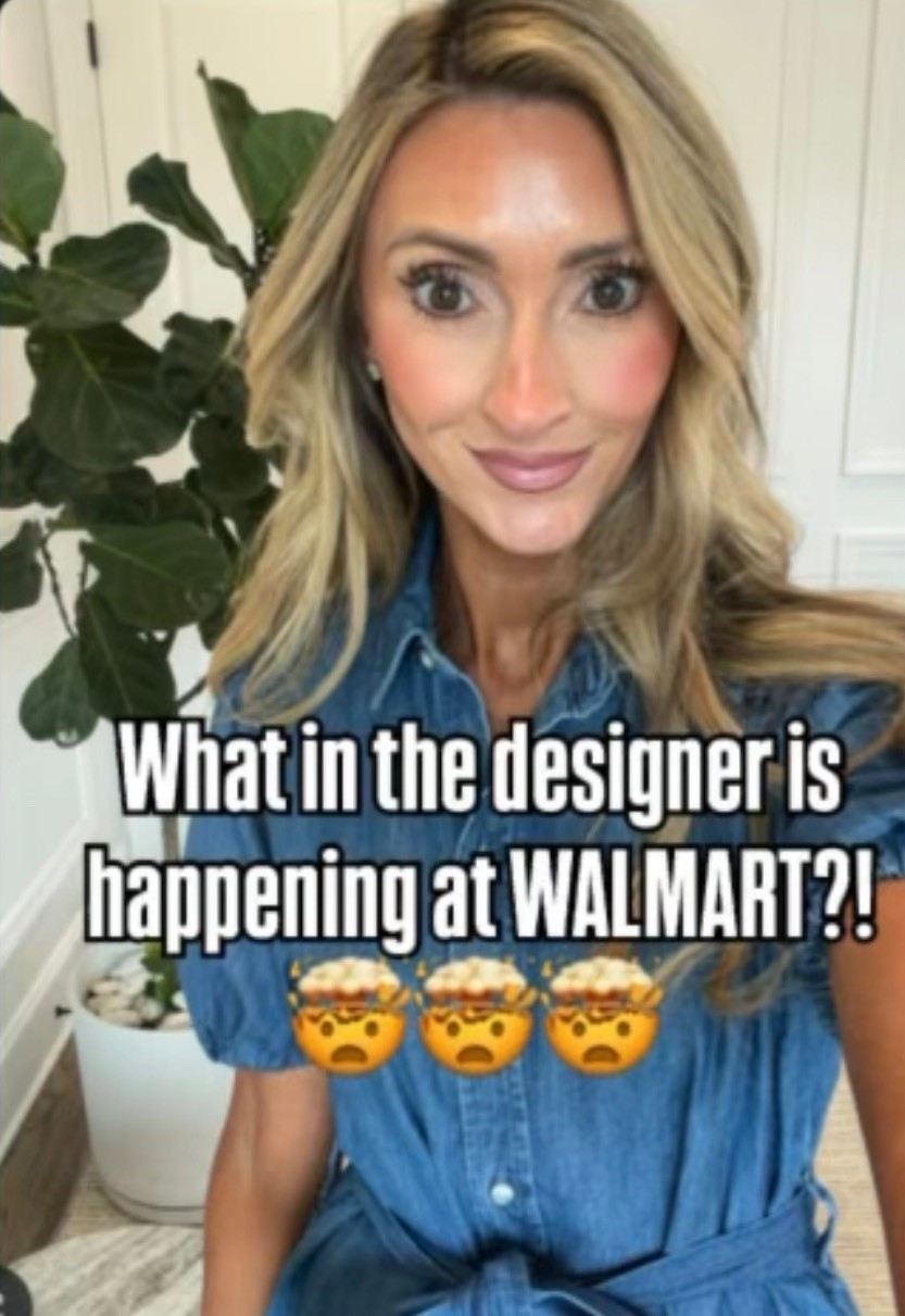 What in the designer is happening at Walmart?!

#LTKgrwm #LTKmomlife #LTKSaleAlert