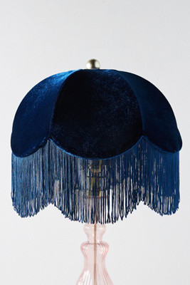 Tasseled Velvet Lamp Shade | Anthropologie (US)