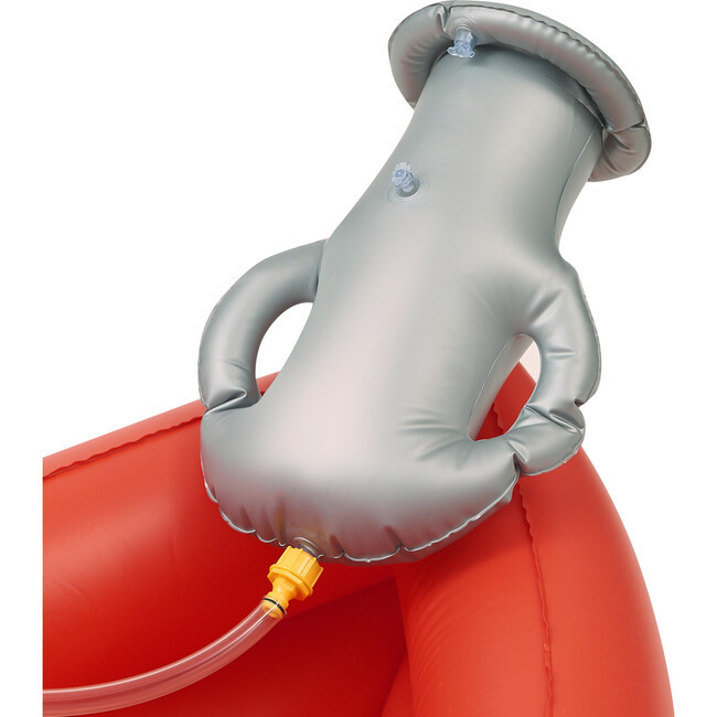 Water Fun Inflatable Pirate Ship Sprinkler Play Center with Air Pump, Beach Balls & Accessories, ... | Maisonette