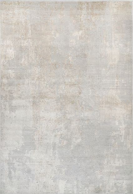 Light Grey Iris Textured Abstract 9' x 12' Area Rug | Rugs USA
