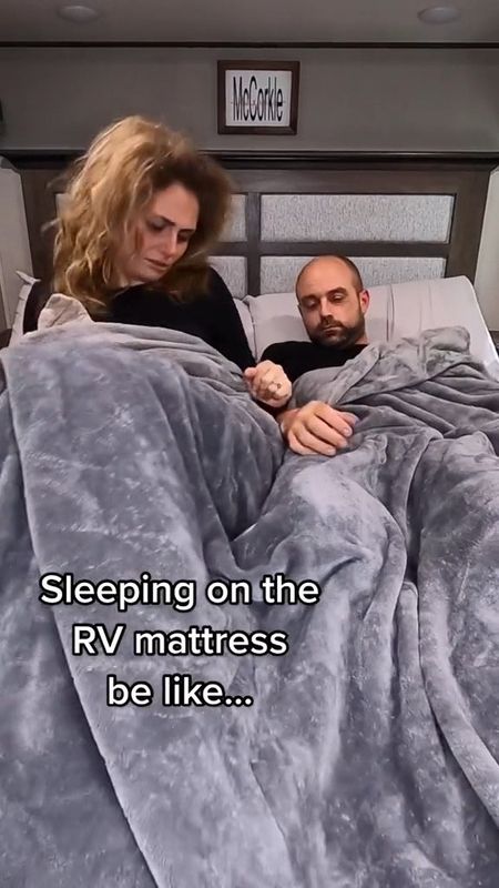 Our RV mattress sucked but a great mattress topper makes all the difference 
Found at Walmart 

#LTKGiftGuide #LTKhome #LTKtravel