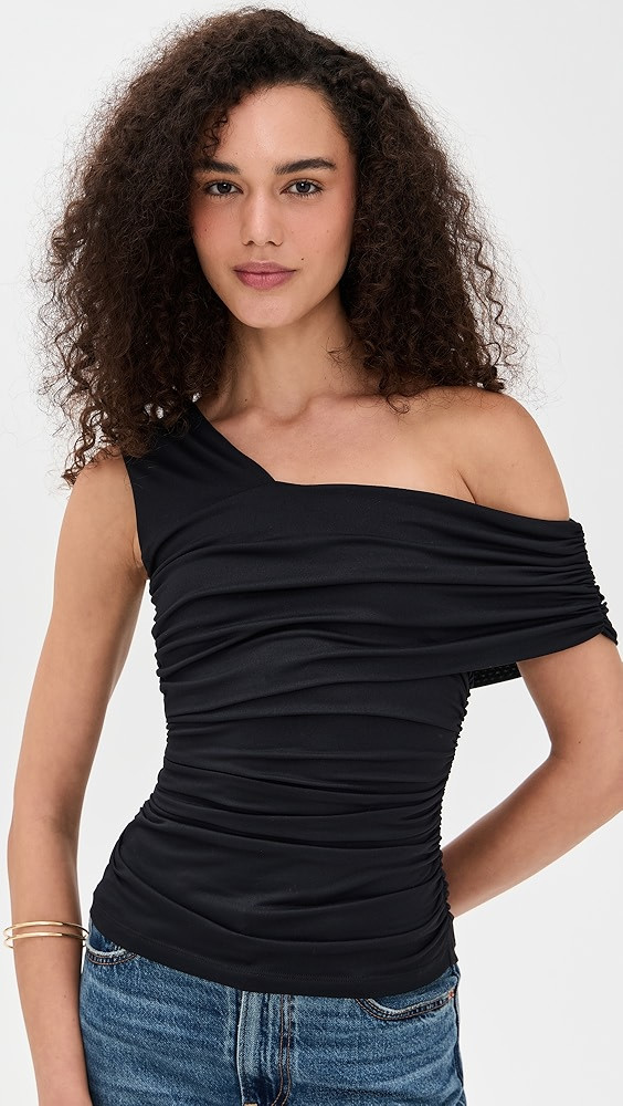 One Arm Gathered Top | Shopbop
