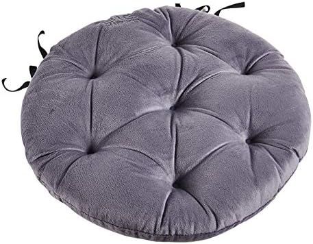 Big Hippo Chair Pads with Ties, Soft 17-Inch Round Thicken Chair Pads Seat Cushion Pillow for Garden | Amazon (US)