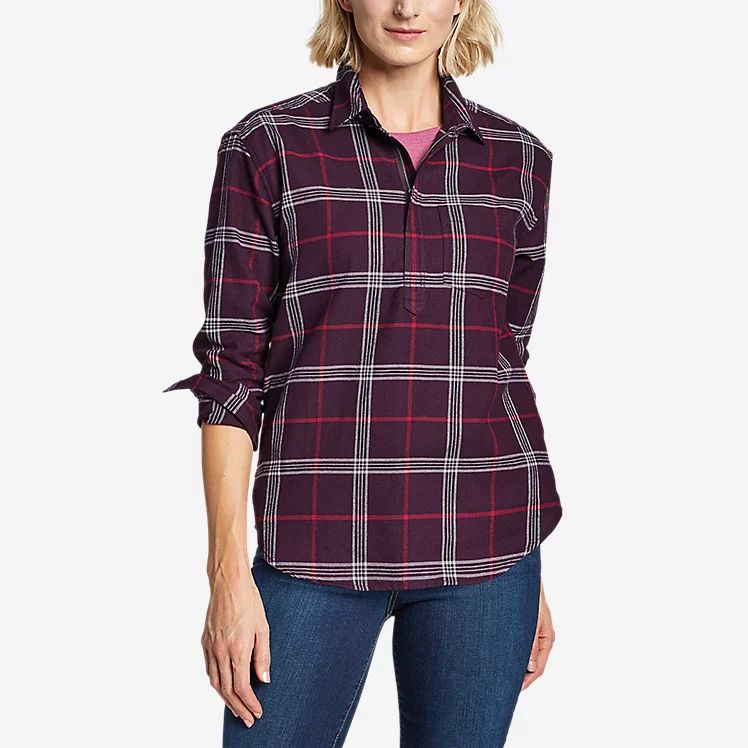 Stine's Favorite Flannel Popover Shirt | Eddie Bauer, LLC
