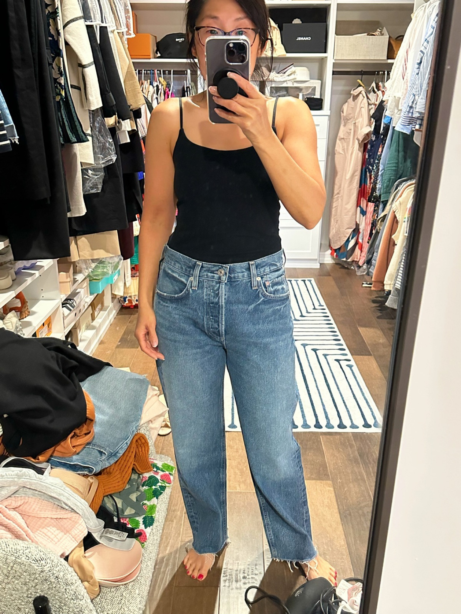 New jeans!! Citizens of humanity Florence easy relaxed straight .. you can also buy on their website! 