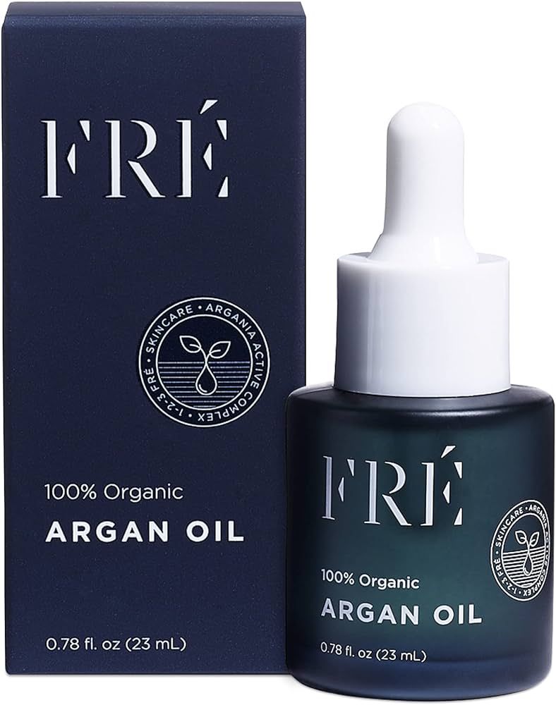 100% Organic Argan Oil by FRE Skincare - Argan Oil for Hair, Skin & Nails - Cold Pressed Carrier ... | Amazon (US)