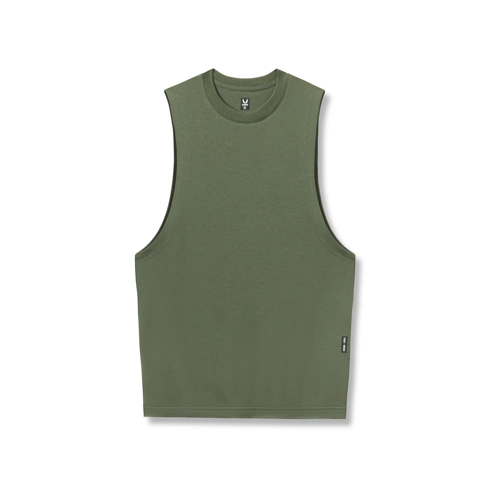 0926. Supima® Muscle Tank - Olive | ASRV