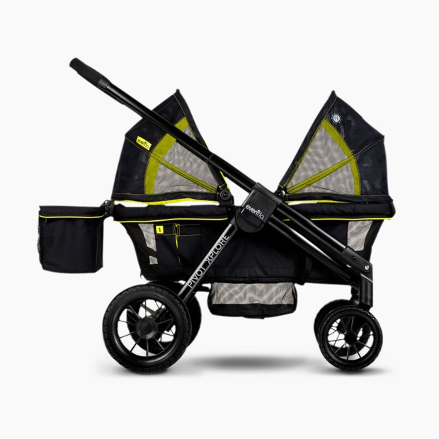 Evenflo Pivot Xplore All-Terrain Stroller Wagon in Wayfarer | Babylist