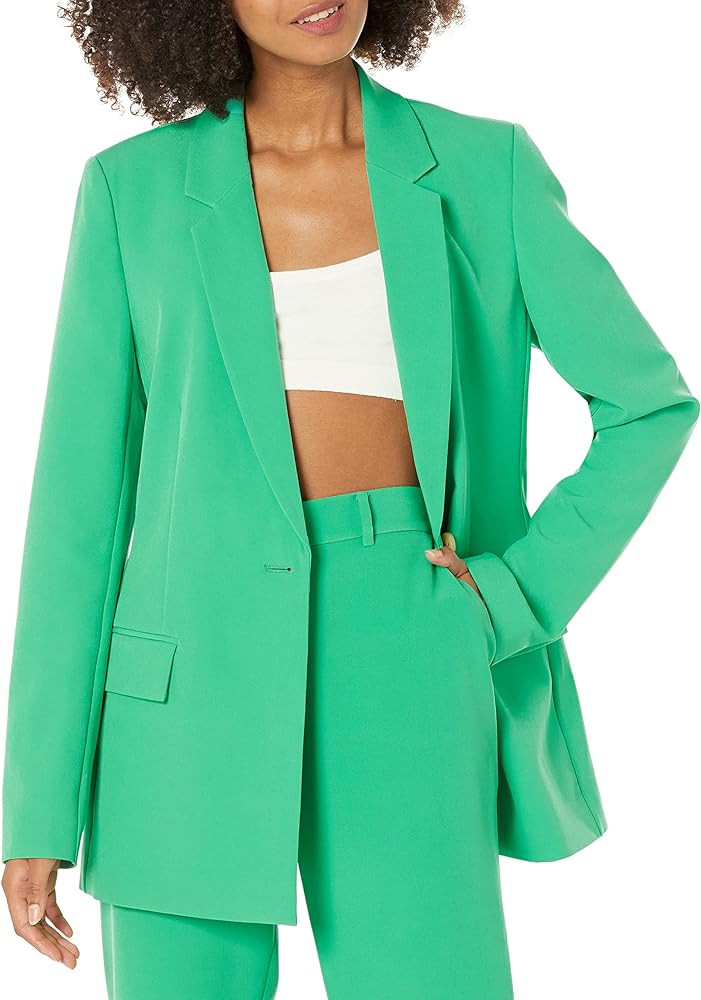 The Drop Women's Blake Long Blazer | Amazon (US)