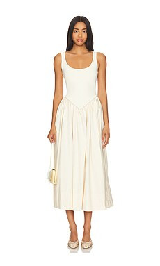 Ronny Kobo Verda Dress in Ecru from Revolve.com | Revolve Clothing (Global)