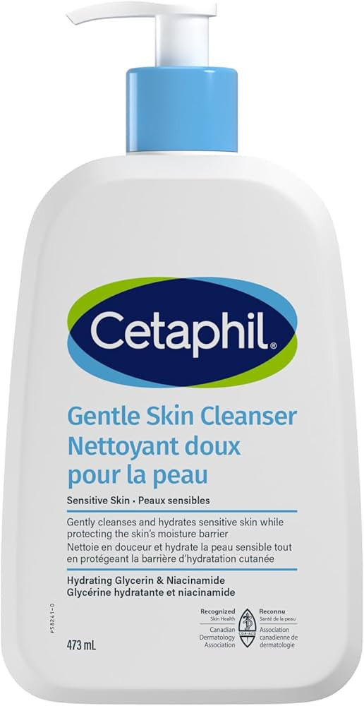 Cetaphil Gentle Skin Cleanser (473ml) - Hydrating Face Wash & Body Wash - Ideal for Sensitive, Dr... | Amazon (CA)