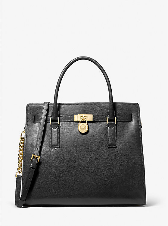 Hamilton Moderne Large Leather Satchel | Michael Kors US