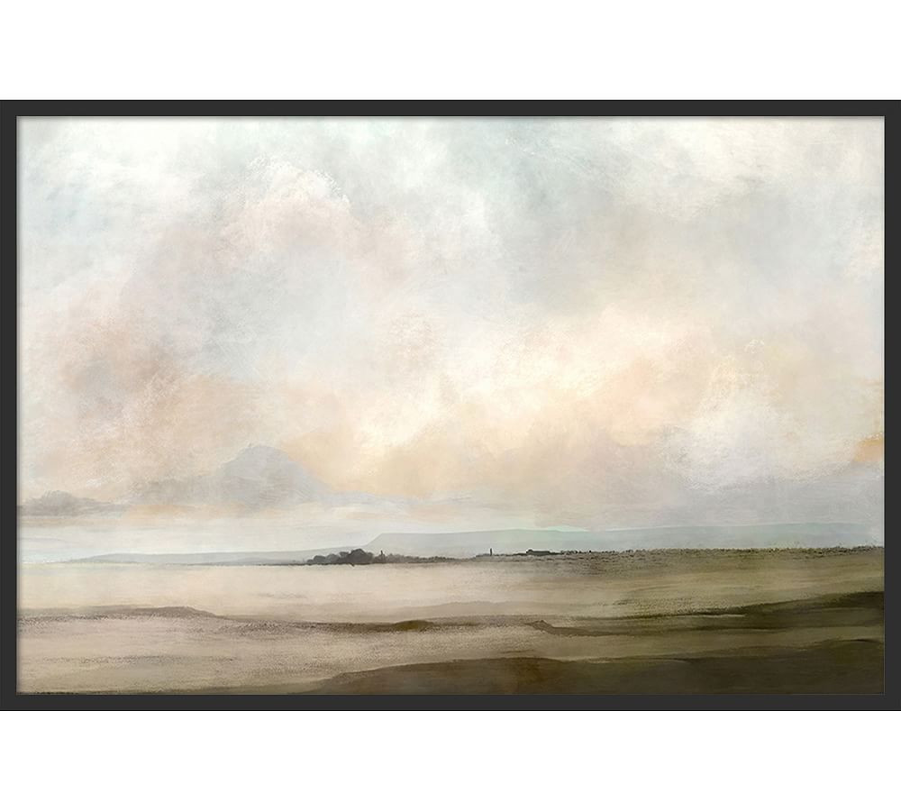 Topsham Framed Print By Dan Hobday, 40"" x 27"", Black | Pottery Barn (US)