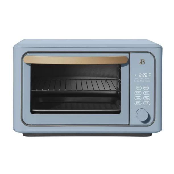 Beautiful 6 Slice Touchscreen Air Fryer Toaster Oven, Cornflower Blue by Drew Barrymore | Walmart (US)