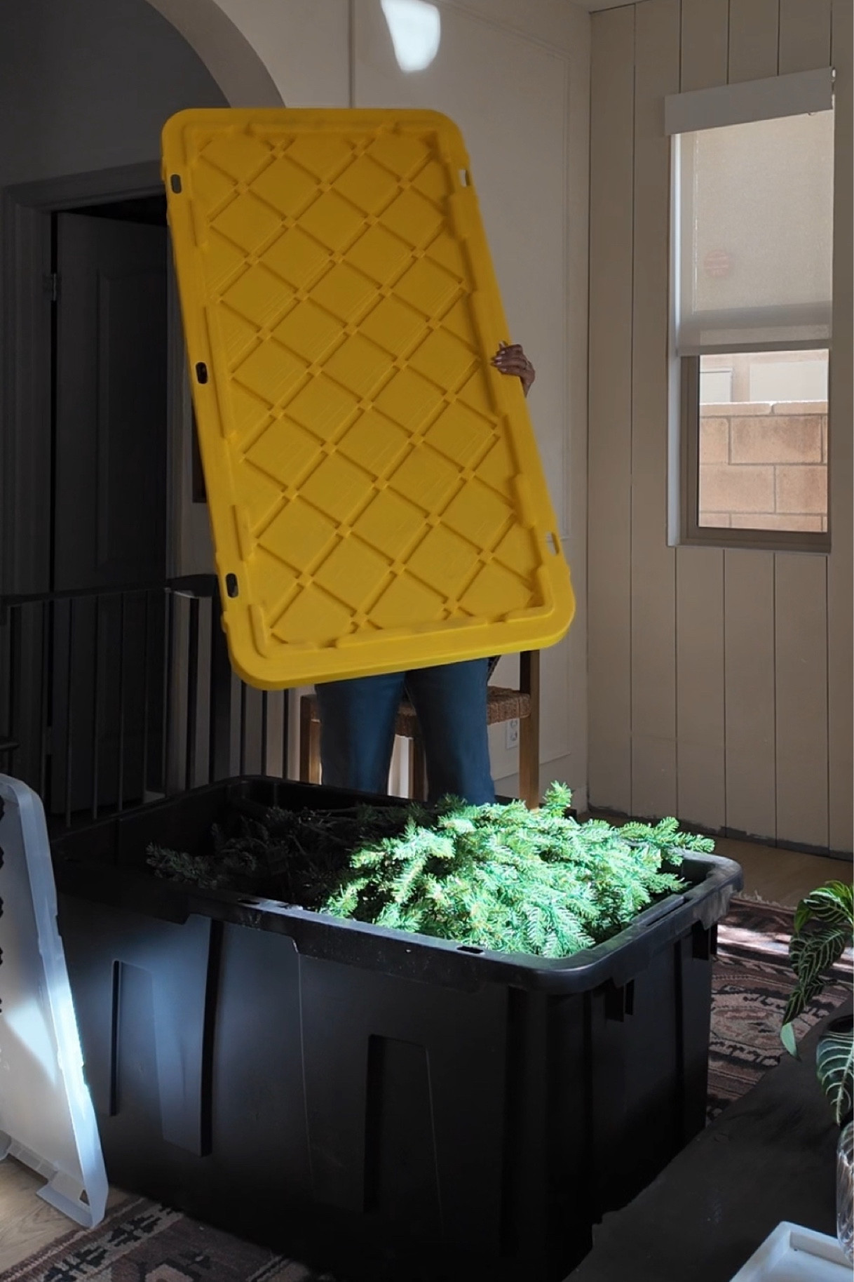 Christmas tree storage tote 

#LTKHome #LTKSeasonal